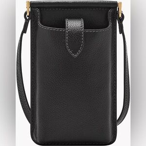 Fossil Kaia Phone Bag, Black